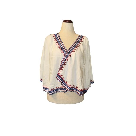 Forever 21 kimono style open shrug crop top size M NWT - Picture 2 of 9